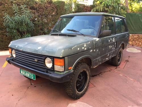 1989 LHD Range Rover Classic 2 Dr V8  SOLD