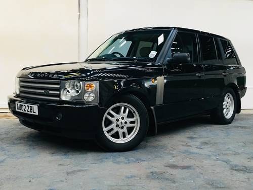 2002 RANGE ROVER 4.4 V8 HSE - 2 OWNERS - LOW MILEAGE SOLD