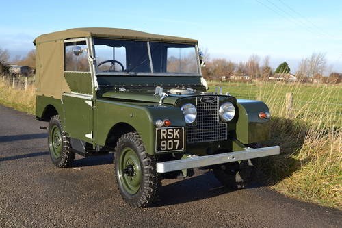 Land Rover Series 1 80" 1952 Model in Great Condition SOLD