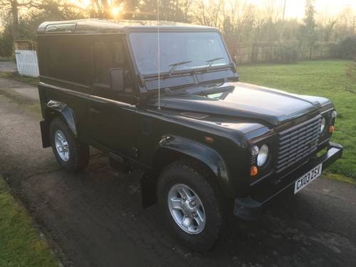 2003 Land Rover Defender 90 County Hard Top SOLD