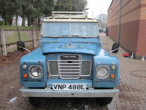 1972 LAND ROVER SERIES III STATION WAGON 88'' 2286cc PETROL VENDIDO
