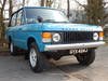 Range Rover Suffix A (1971) For Sale