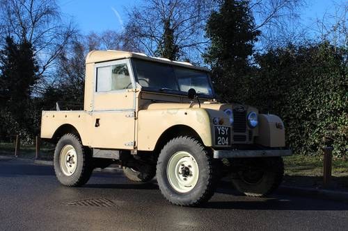 Land Rover Series 1 1957 - To be auctioned 26-01-18 For Sale by Auction