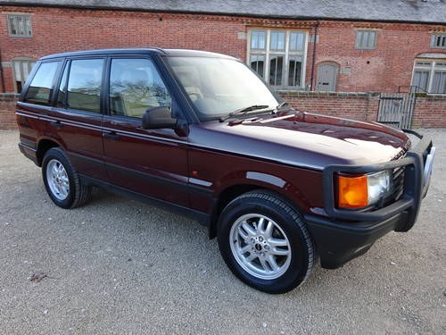1995 RANGE ROVER P38 4.6 AUTOBIOGRAPHY COVERED 75K MILES FROM NEW In vendita