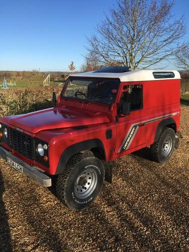 1993 Defender 90 rebuilt with galvanised chassis For Sale