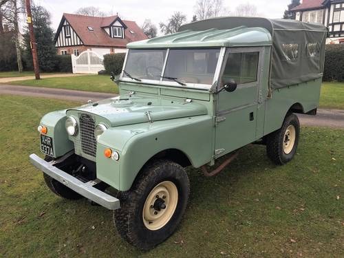 magnificent 1956 Land Rover Series 1 109in 11 seater  For Sale