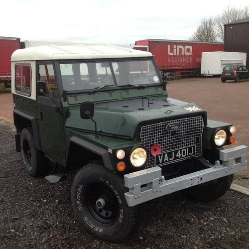 1971 Lightweight Land Rover, 200Tdi, tax exempt, Great condition! SOLD