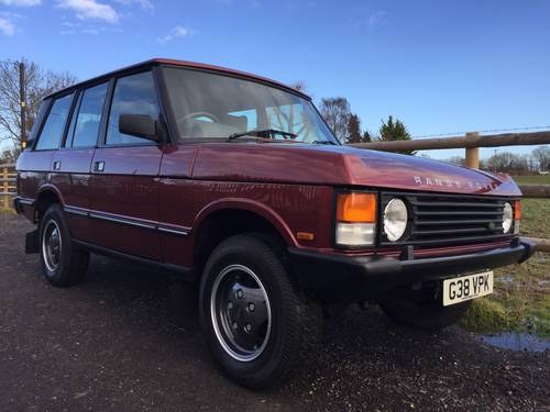 1990 Range Rover Classic Turbo D For Sale