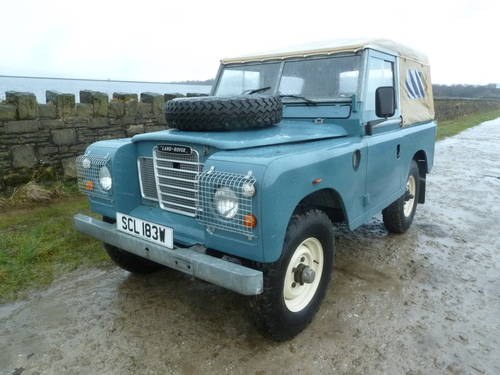 1981 LAND ROVER SERIES 3 – 57,000 MILES FROM NEW ! SOLD