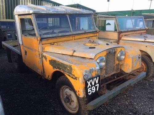 1957 Land Rover Series 1 Trayback For Sale