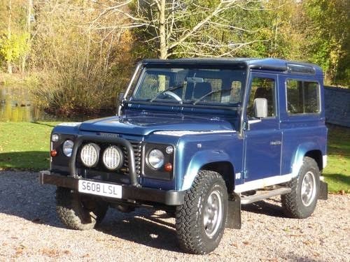 1998 Land Rover Defender 90 50th Anniversary Edition 55k  SOLD