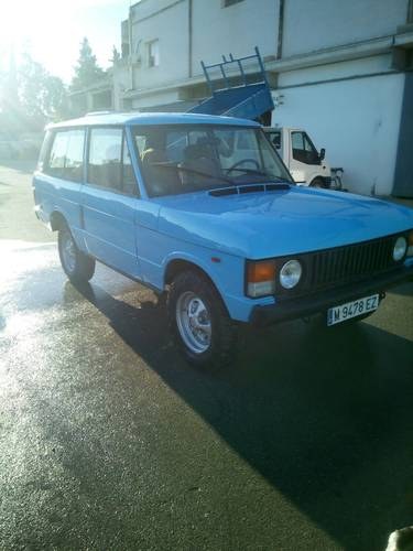 1989 For Sale: Range Rover 3-door Suffix tribute For Sale