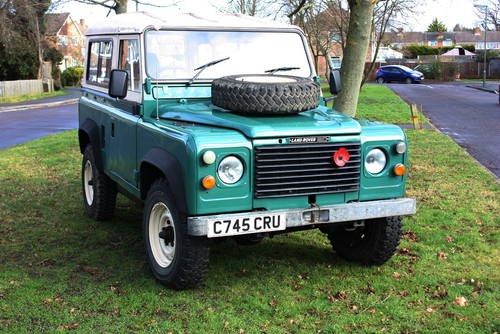 1986 Land Rover 90. 2.5na ex-military SOLD