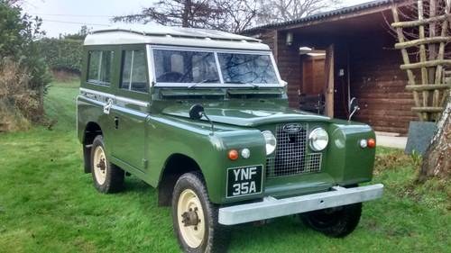 1963 Land Rover Series 2a diesel  Station Wagon SOLD