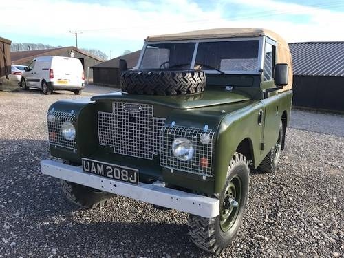 1971 Land Rover® Series 2a *Crossover Ragtop* (UAM) SOLD