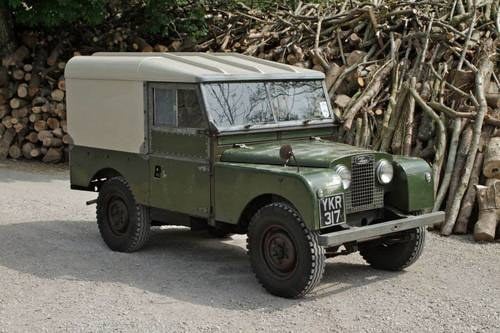 1957 Land Rover Series 1 88" Original Patina VERKAUFT