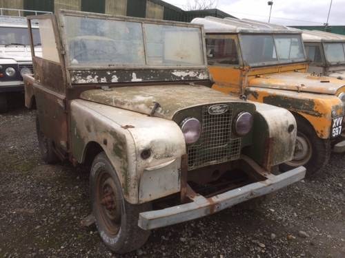 1952 Series 1 Land Rover 80 inch - Rust Free for Restoration In vendita