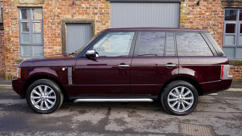 2006 Range Rover 35th Anniversary. No.35 of 35 built VERKAUFT