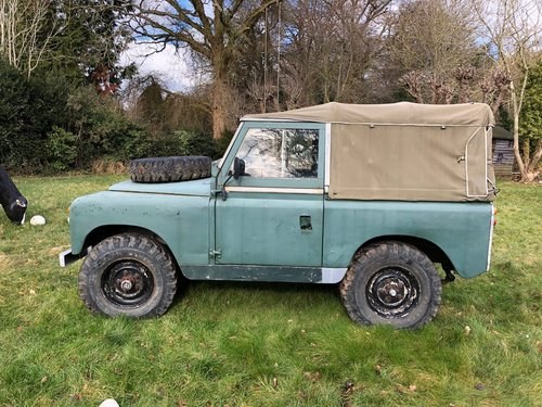 1965 Series 2 88" Short Wheel Base Soft Top For Sale