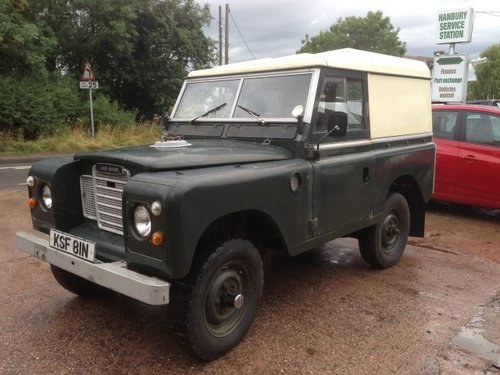 1975 Land Rover Series 3 SWB 2.25 diesel For Sale