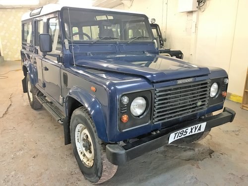 2 owner from new 1999  Defender 110 TD5 CSW+12M MOT For Sale