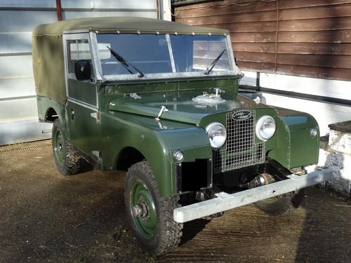 Land Rover Series I/1/One 1954 86” canvas top SOLD