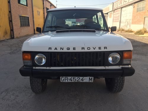 1986 Range Rover Classic 2.4 TD 2 Doors LHD For Sale