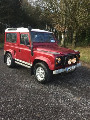 1985 Land Rover 90/defender with power steering In vendita