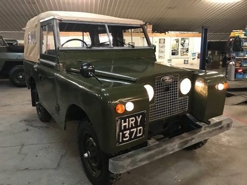 1966 Land Rover® Series 2a *Tax Exempt Ragtop* (HRY) SOLD