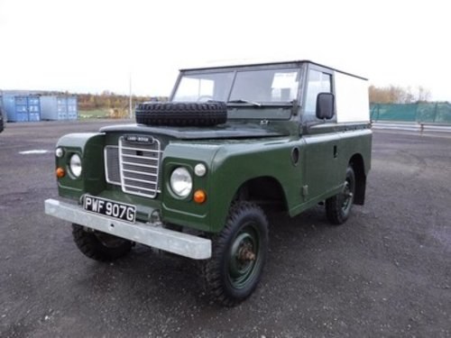 1969 Land Rover Series IIA 88" For Sale by Auction