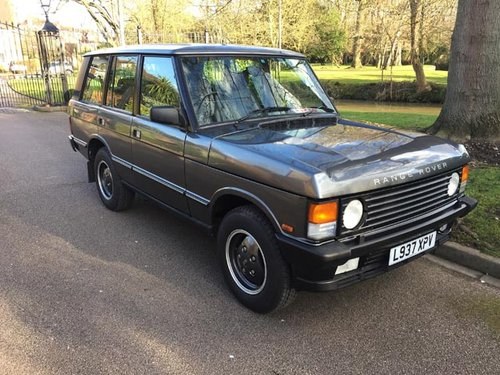 1993 Range Rover Classic - Barons Tuesday 27th February 2018 For Sale by Auction