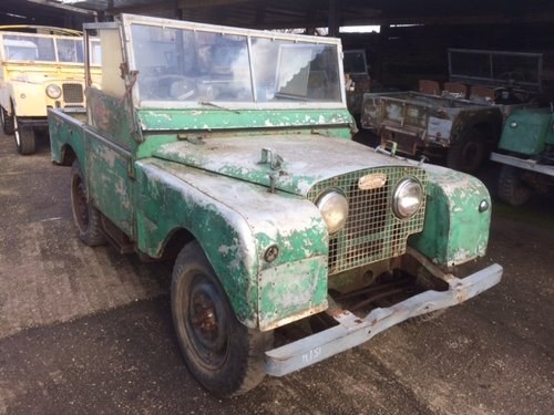1951 Land Rover Series1 80 inch 1.6 Litre Petrol For Sale
