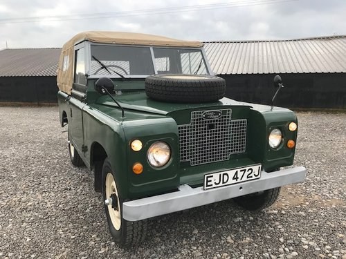 1970 Land Rover® Series 2a *Refurbished Ragtop* (EJD) SOLD