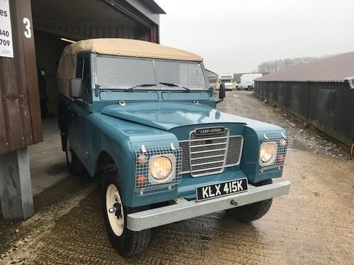 1971 Land Rover® Series 3 *Galvanised Chassis* (KLX) SOLD