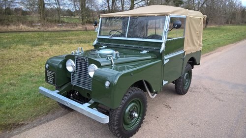 1953 Land rover series 1, 80" beautifull restoration For Sale