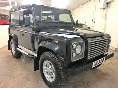 stunning low mileage 2003 Defender 90 TD5 XS station wagon SOLD