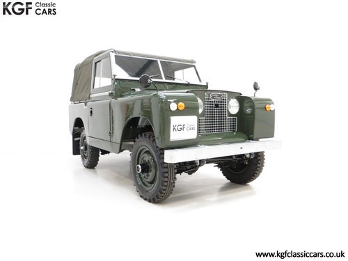 1967 A Desirable Land Rover Series 2a SWB 88-Inch in Immaculate C SOLD