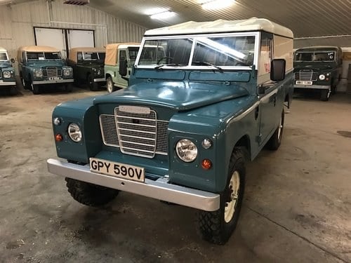 1980 Land Rover® Series 3 109 *Galvanised Chassis Rebuild* (GPY) SOLD
