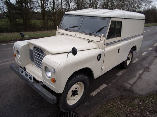 1980 Land Rover series 3 lwb 5,500 miles For Sale