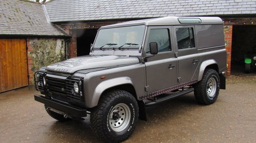 2009 Defender 110 Utility with Brook performance exterior package For Sale