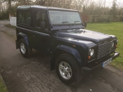 2003 Land Rover Defender 90 Factory County Station Wagon SOLD
