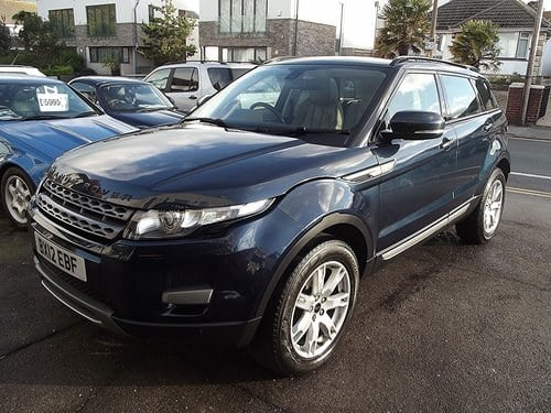 2012 RANGE ROVER EVOQUE PURE.T.SD4 2.2.AUTO DIESEL 5 DR SOLD