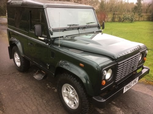 2010 Land Rover Defender 90 County Hard Top SOLD