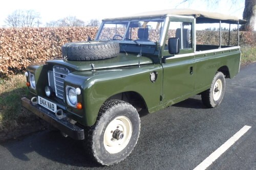 1984 LAND ROVER 109 VERY SMART LONG TEST TOTALLY SOLID SEE VID  SOLD