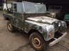 1955 Land Rover S1 86" for Restoration Excellent Chassis/Bulkhead In vendita