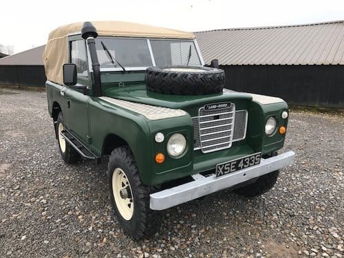 1977 Land Rover® Series 3 *Petrol Soft-Top* (XSE) RESERVED VENDUTO