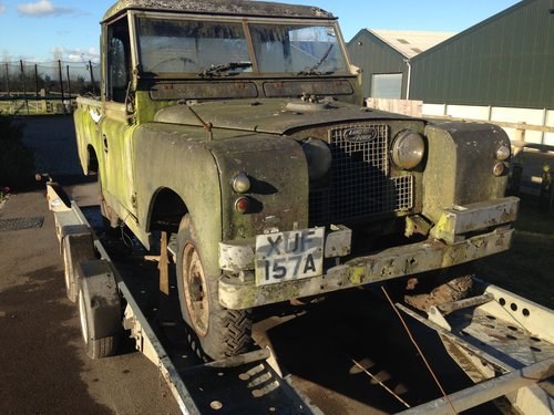 1959 Land Rover Series 2 project + new Richards chassis For Sale