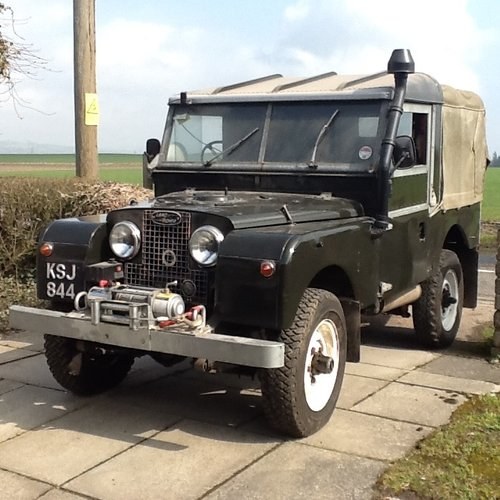 1956 Vintage Landrover for sale, good condition for age For Sale