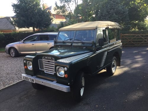 1984 Land Rover Series 3 with Galvanised Chassis For Sale
