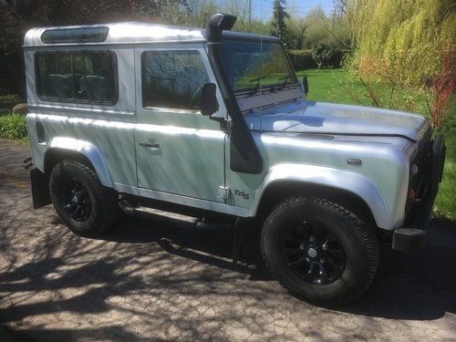 2003 Land Rover Defender 90 Factory County Station Wagon For Sale